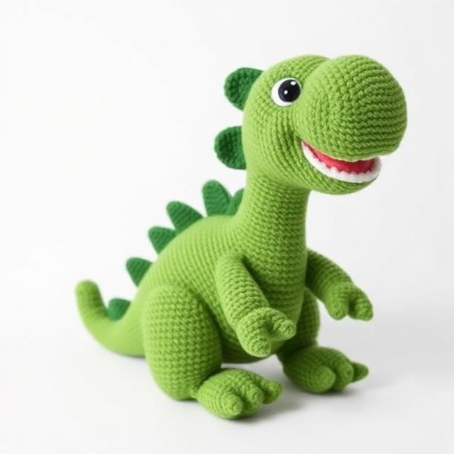 Big Dinosaur Plush Amigurumi Pattern